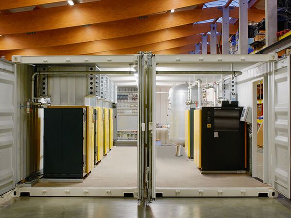 Containerstation komplette Infrastruktur